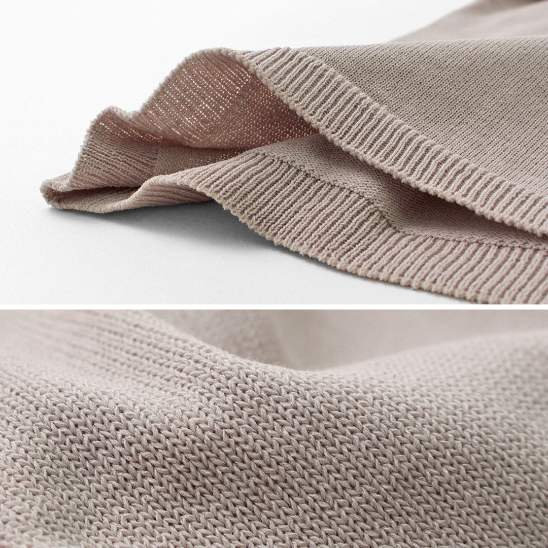 【50%OFF】SOGLIA(ソリア) コットン フィット シームレス ニットTシャツ