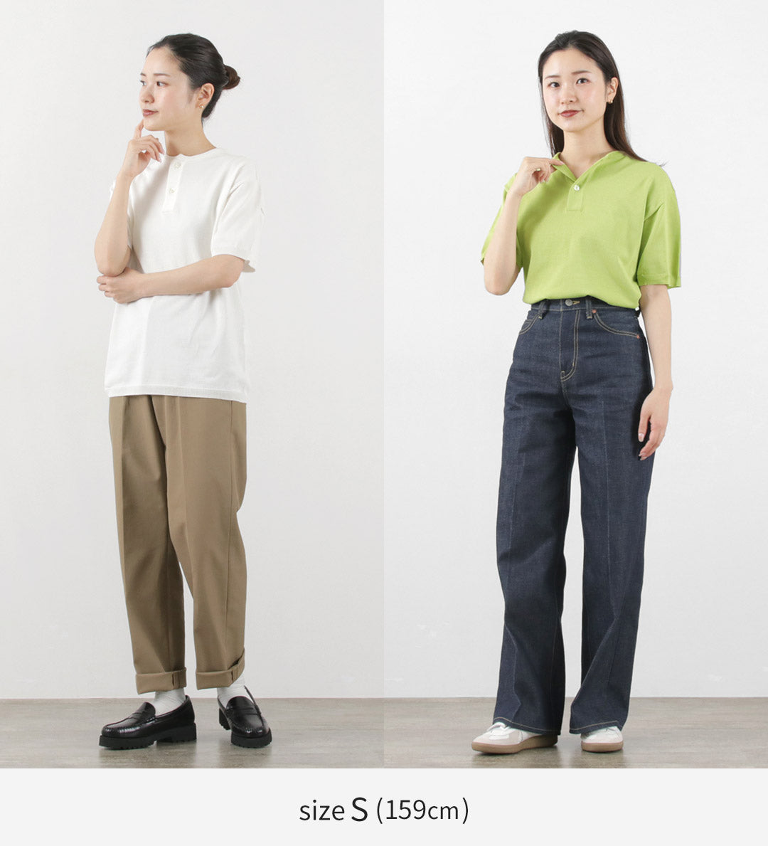 【20%OFF】SOGLIA(ソリア) コットン フィット シームレス ヘンリーネック ニットTシャツ