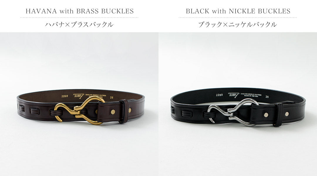 TORY LEATHER(トリーレザー) フーフピック ベルト 幅30mm