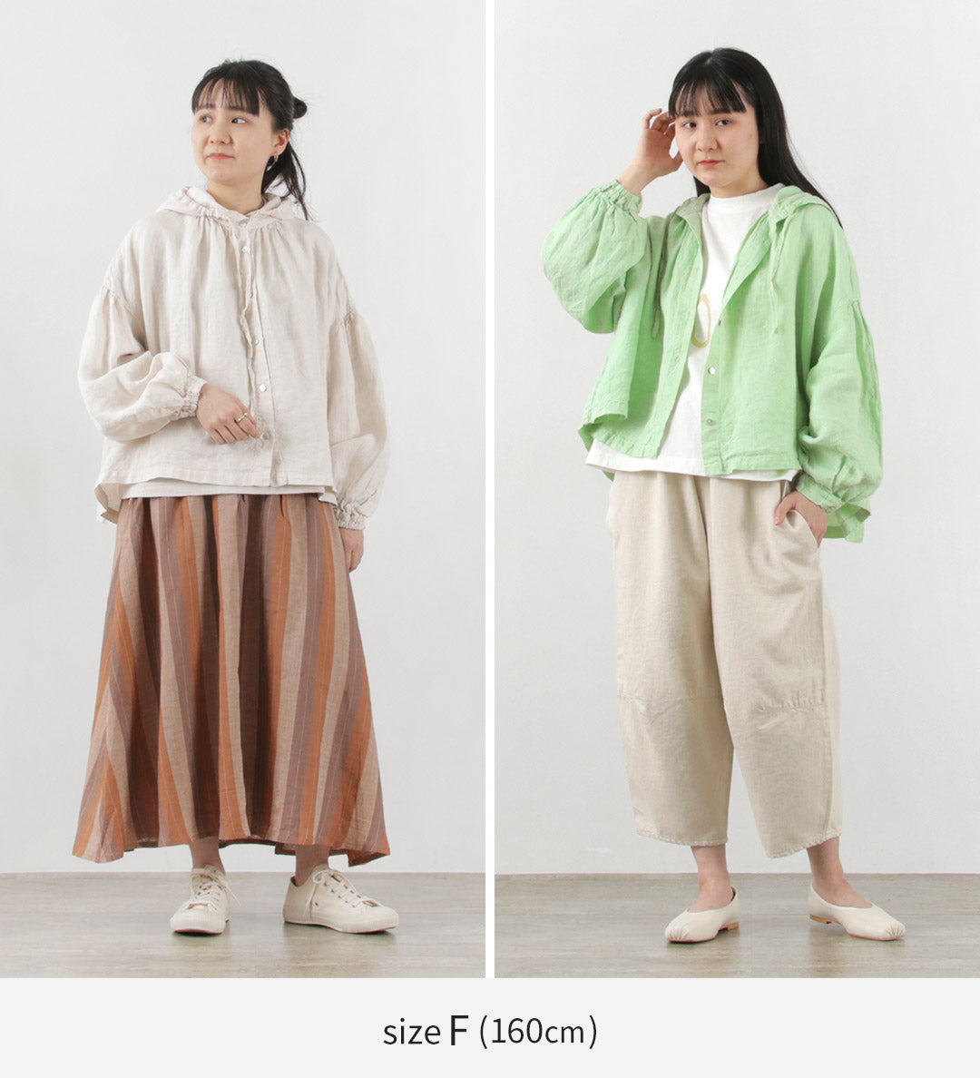 【50%OFF】TUMUGU(ツムグ) ソリトリネン フードブラウス