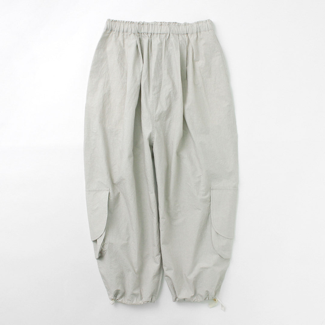 【50%OFF】TUMUGU(ツムグ) コットンリネンタイプライター フィナージュ カーゴパンツ