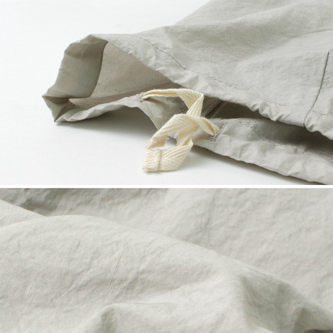 【50%OFF】TUMUGU(ツムグ) コットンリネンタイプライター フィナージュ カーゴパンツ