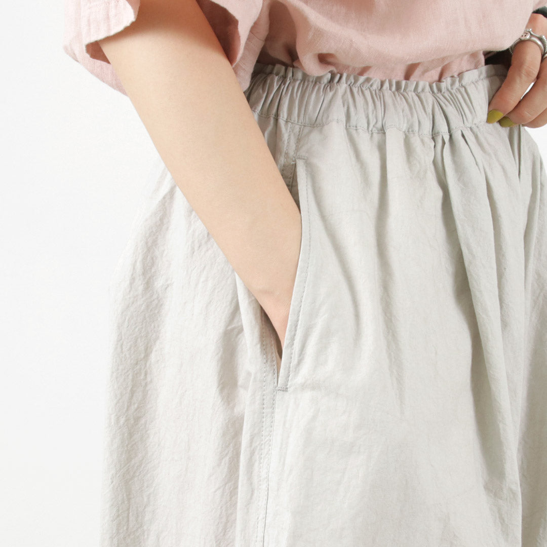 【50%OFF】TUMUGU(ツムグ) コットンリネンタイプライター フィナージュ カーゴパンツ