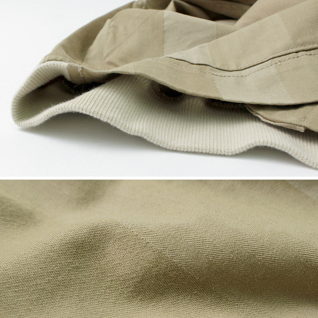 【50%OFF】ESTROISLOSE(エストゥロワルーズ) ドビーストライプ フード付ブルゾン