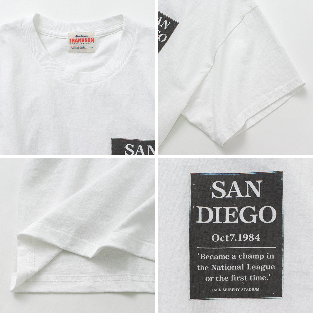 JHANKSON(ジャンクソン) サンディエゴ チャンプス ショートスリーブ Tシャツ