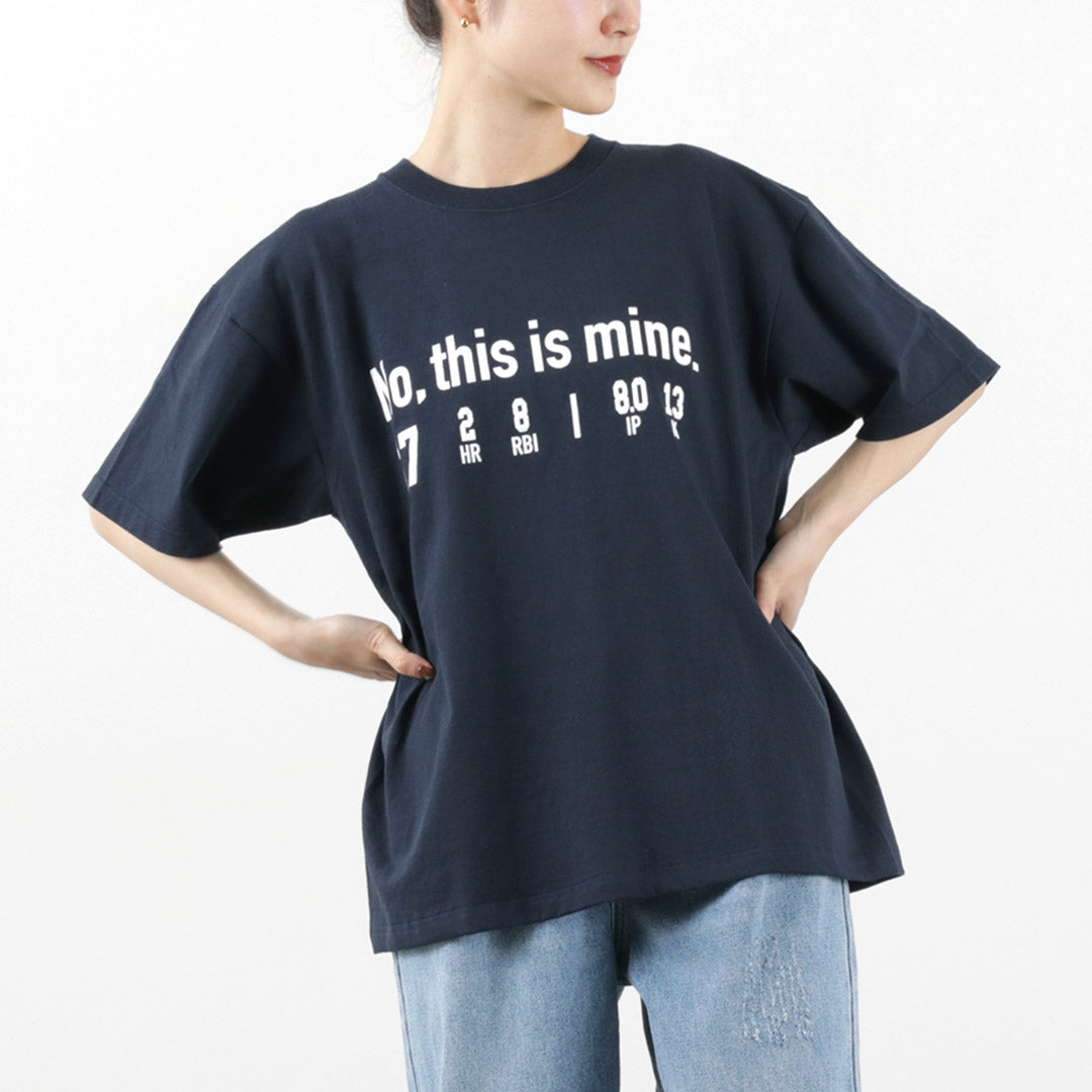 【30%OFF】JHANKSON(ジャンクソン) No,This is Mine. ショートスリーブ Tシャツ