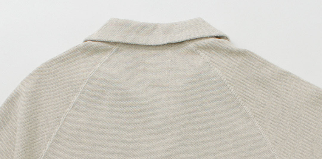 KEPANI(ケパニ) カノコ スキッパーポロシャツ