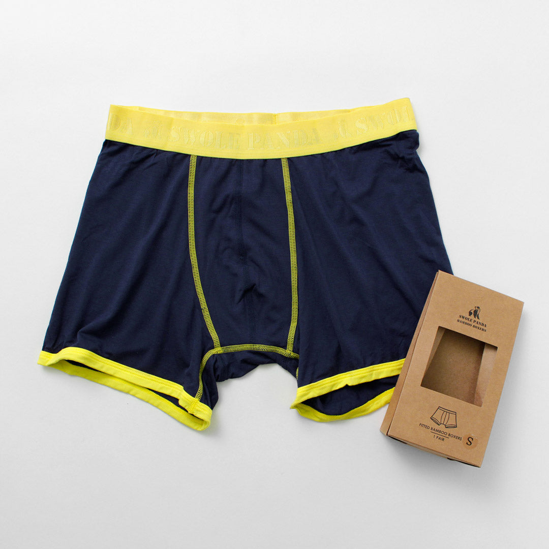 【50%OFF】SWOLE PANDA(スウォールパンダ) バンブー ソリッド ボクサーパンツ