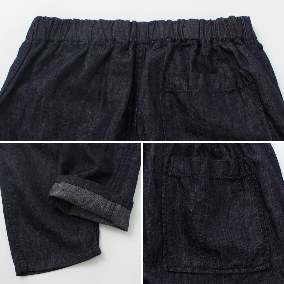 JAPAN BLUE JEANS(ジャパンブルージーンズ) 別注 RJB7590 コットンリネンデニム イージーパンツ