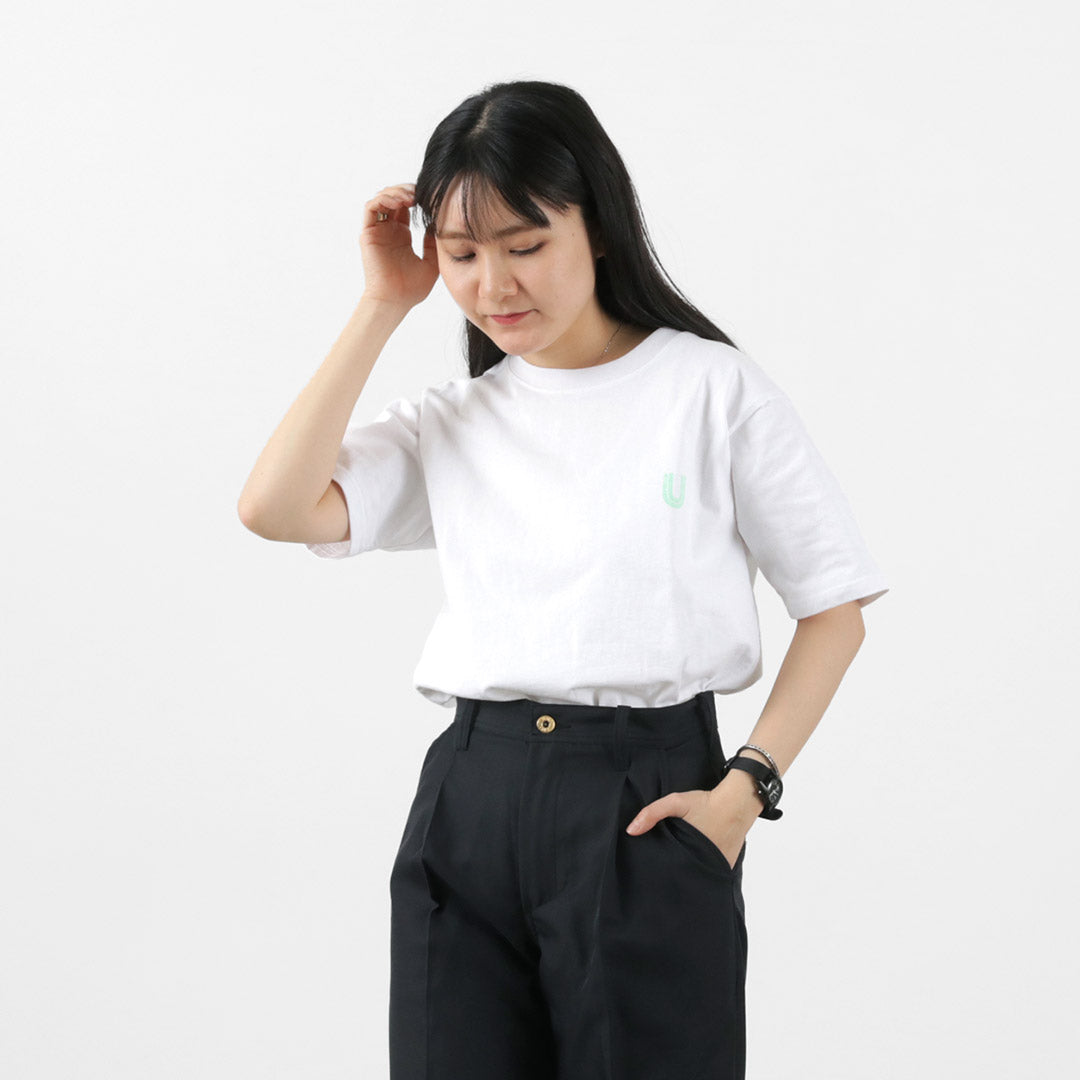 【30%OFF】UNIVERSAL OVERALL(ユニバーサルオーバーオール) USコットン バックプリントTEE