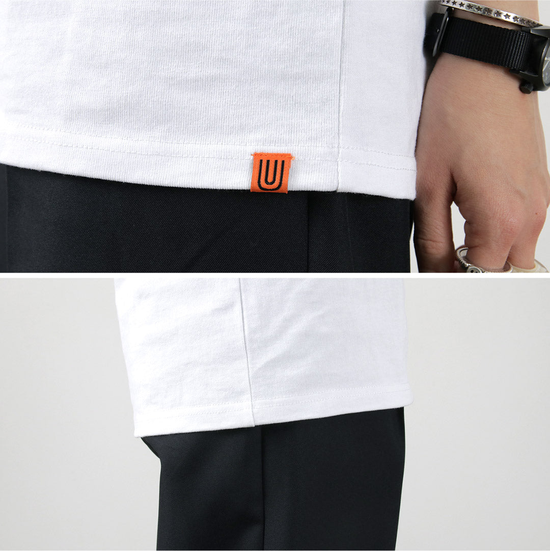 【30%OFF】UNIVERSAL OVERALL(ユニバーサルオーバーオール) USコットン バックプリントTEE