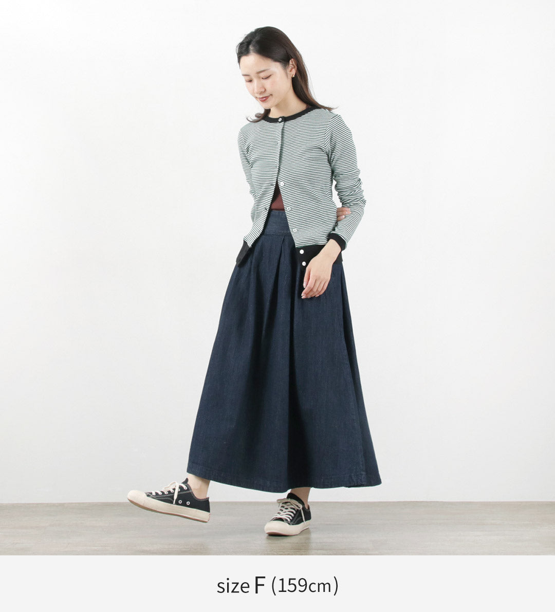 【20%OFF】MILLER(ミラー) パネルリブ ショートカーディガン