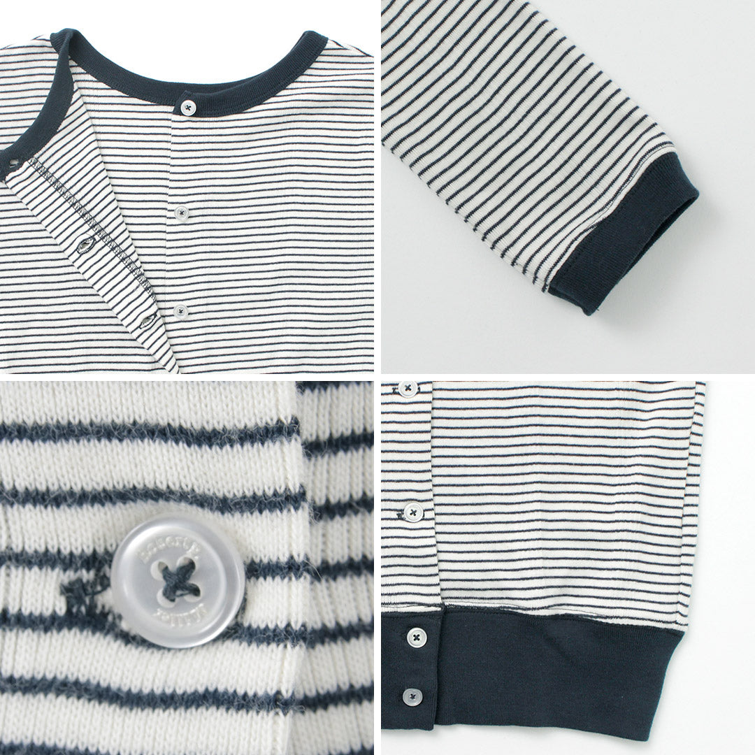 【20%OFF】MILLER(ミラー) パネルリブ ショートカーディガン