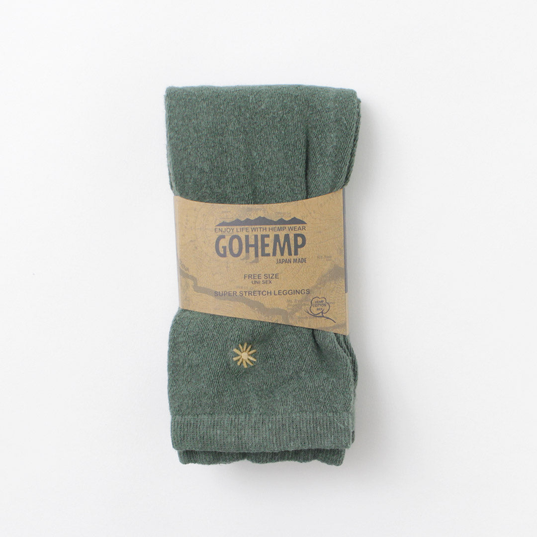 GOHEMP(ゴーヘンプ) プレーンダイ レギンス