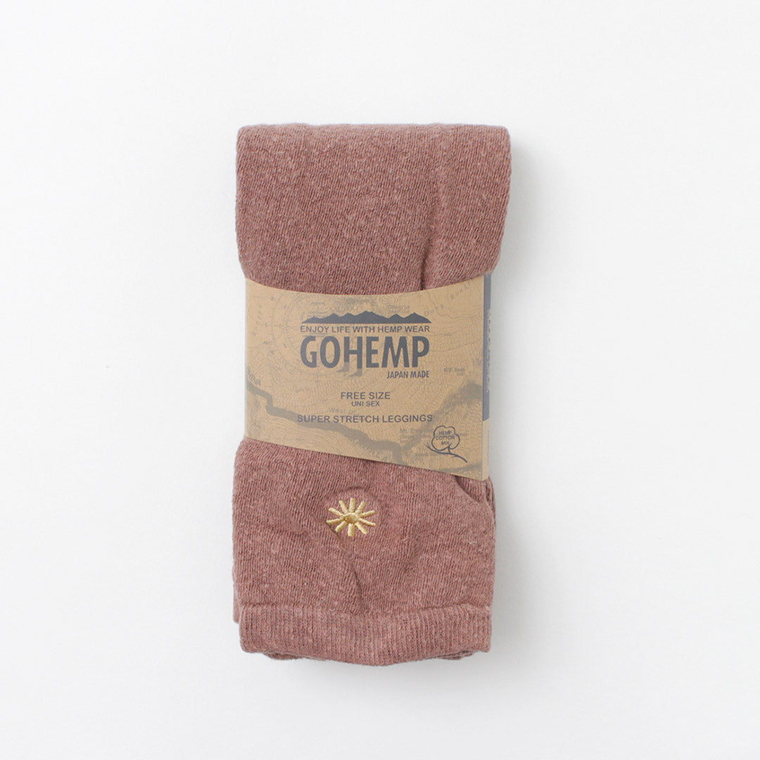 GOHEMP(ゴーヘンプ) プレーンダイ レギンス