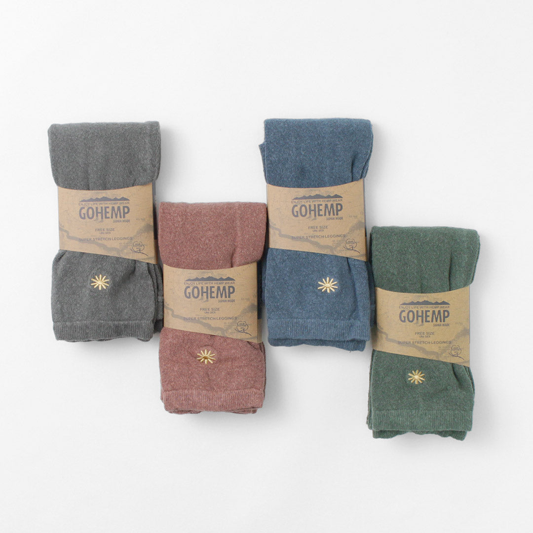 GOHEMP(ゴーヘンプ) プレーンダイ レギンス