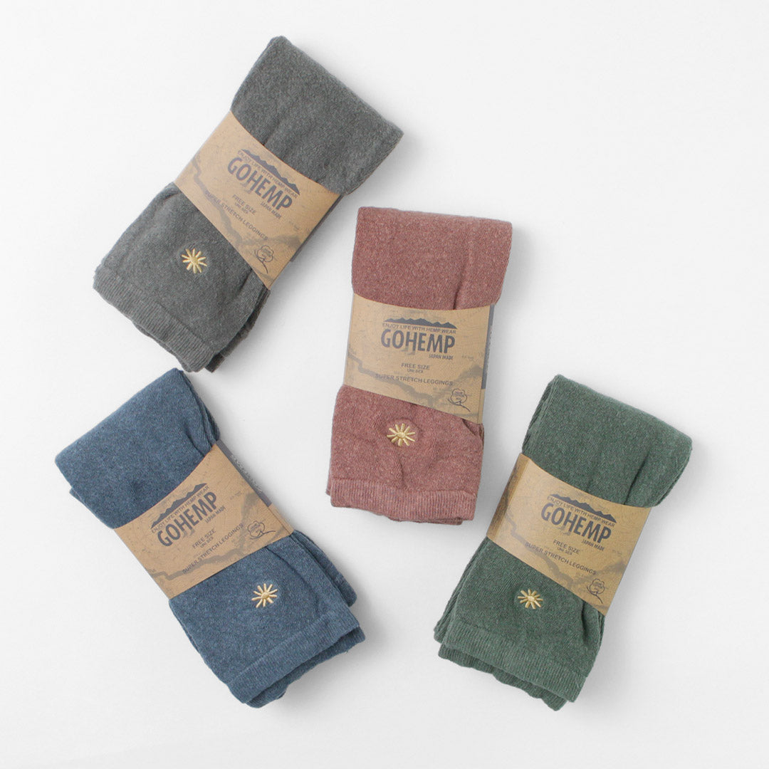 GOHEMP(ゴーヘンプ) プレーンダイ レギンス