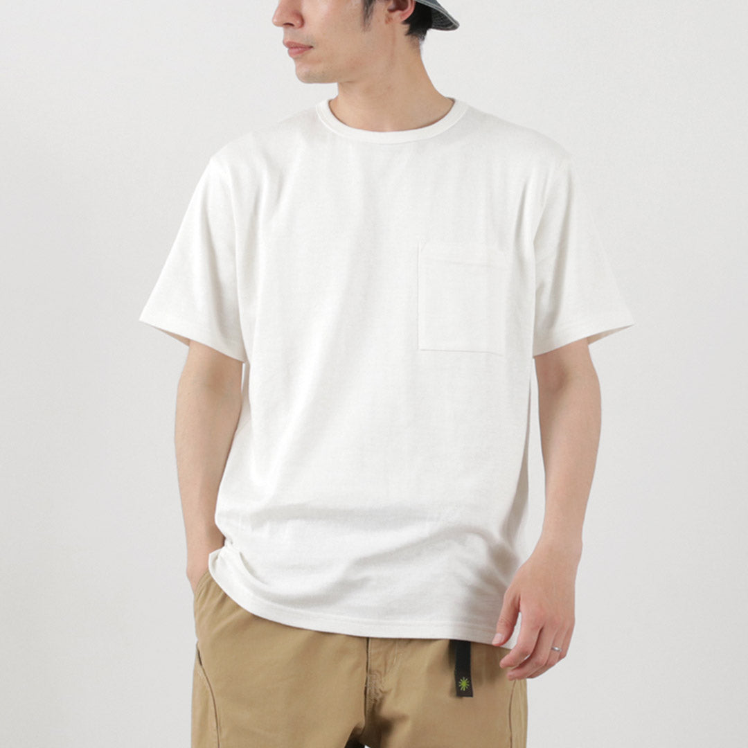 GOHEMP(ゴーヘンプ) 10oz ベーシックフィット ポケットTシャツ