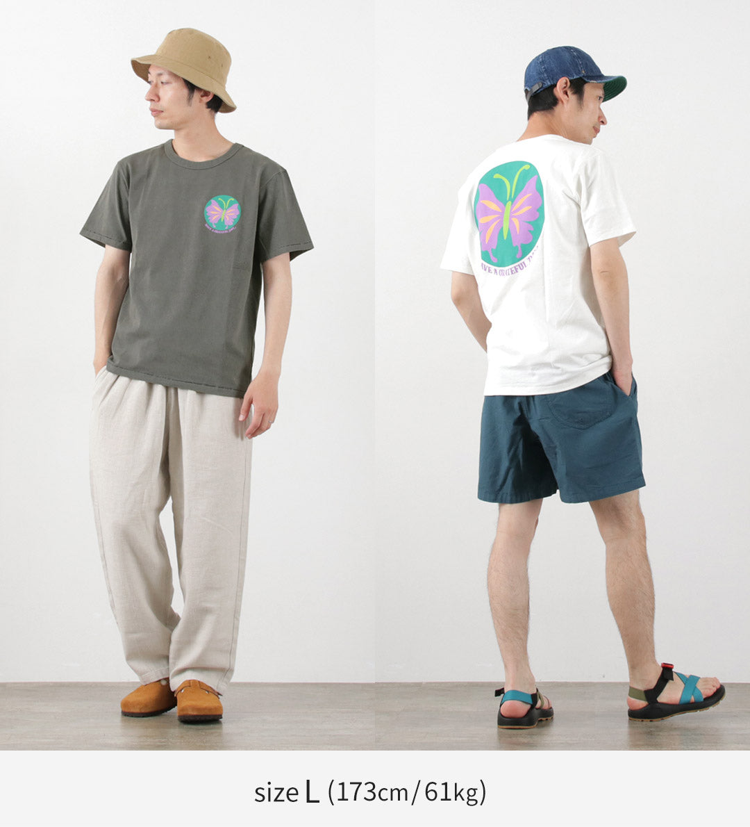 【30%OFF】HAVE A GRATEFUL DAY(ハブアグレイトフルデイ) 11oz Tシャツ バタフライ #2