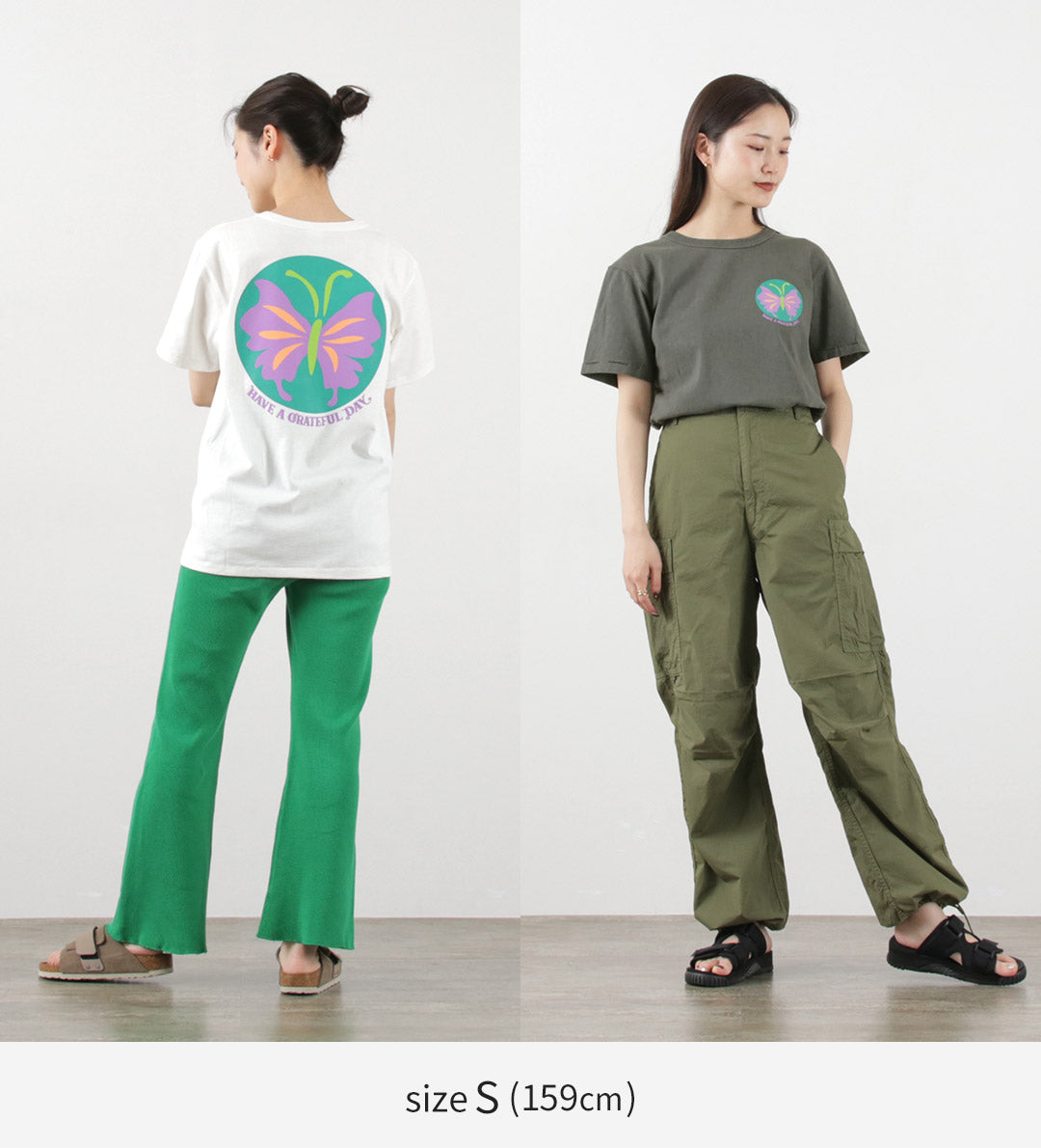 【30%OFF】HAVE A GRATEFUL DAY(ハブアグレイトフルデイ) 11oz Tシャツ バタフライ #2
