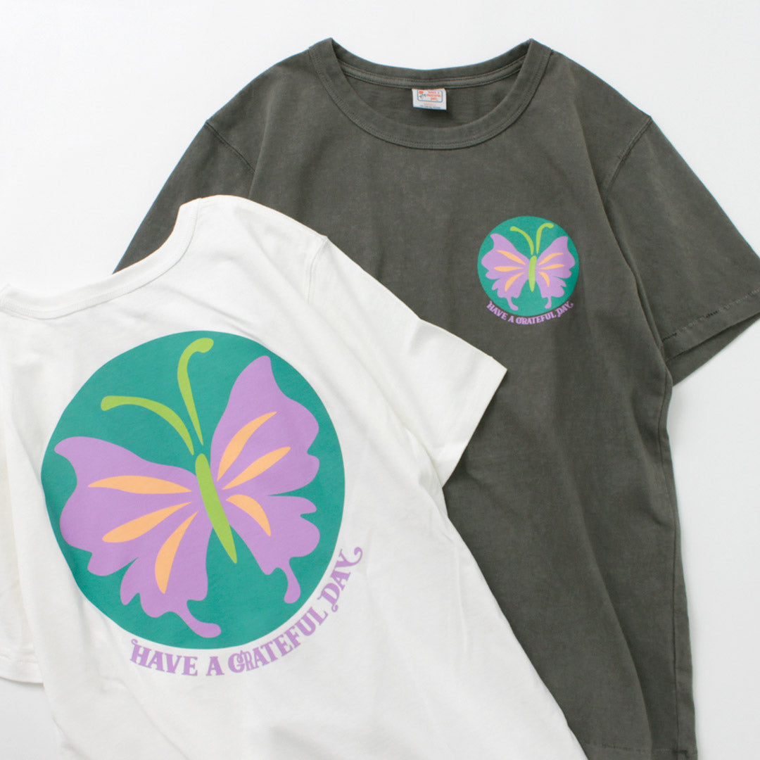 【30%OFF】HAVE A GRATEFUL DAY(ハブアグレイトフルデイ) 11oz Tシャツ バタフライ #2
