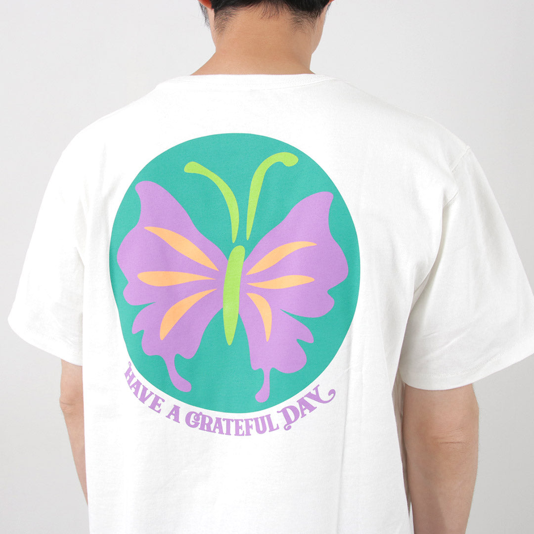 【30%OFF】HAVE A GRATEFUL DAY(ハブアグレイトフルデイ) 11oz Tシャツ バタフライ #2