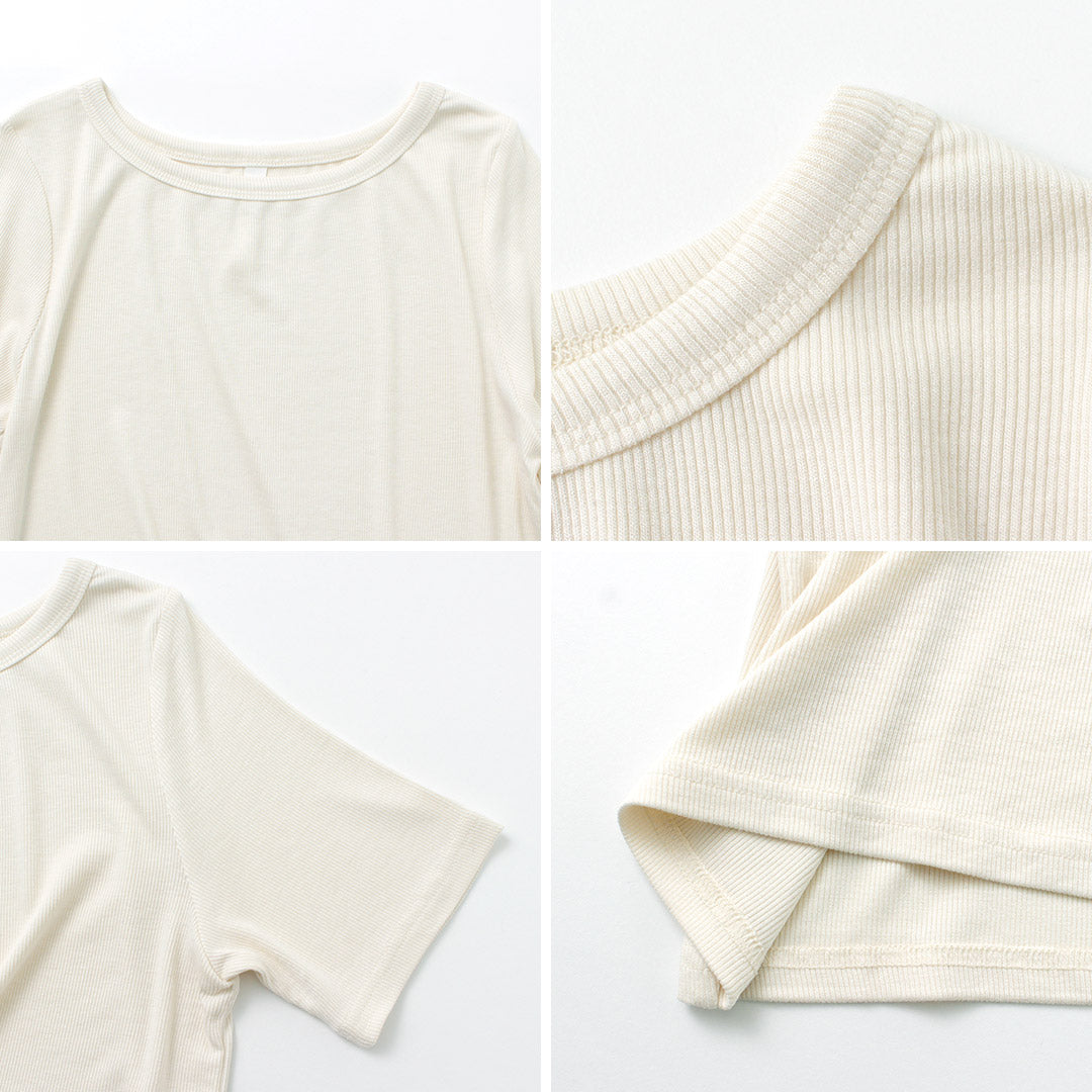 【50%OFF】KELEN(ケレン) RICKY ベーシックリブトップス