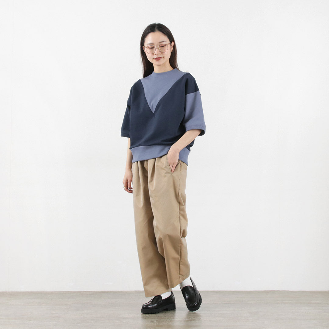 【50%OFF】KELEN(ケレン) OSCAR バイカラー デザイントップス