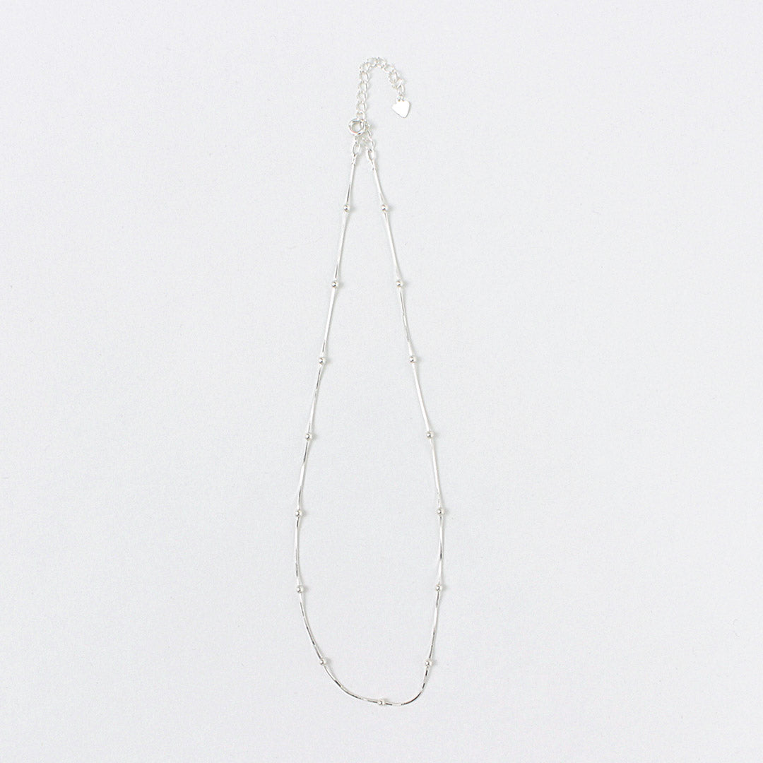 【20%OFF】aura(オーラ) ドットスネーク ネックレス