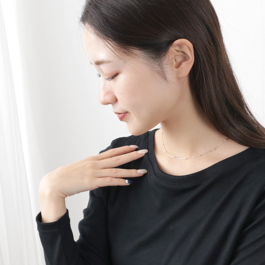 【20%OFF】aura(オーラ) ドットスネーク ネックレス