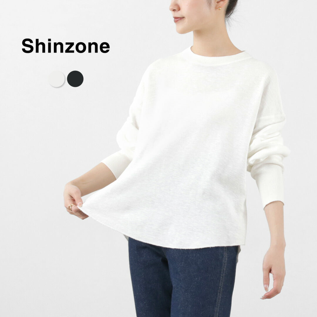 【30%OFF】SHINZONE(シンゾーン) スラブサーマル ロングTシャツ 23MMSCU12