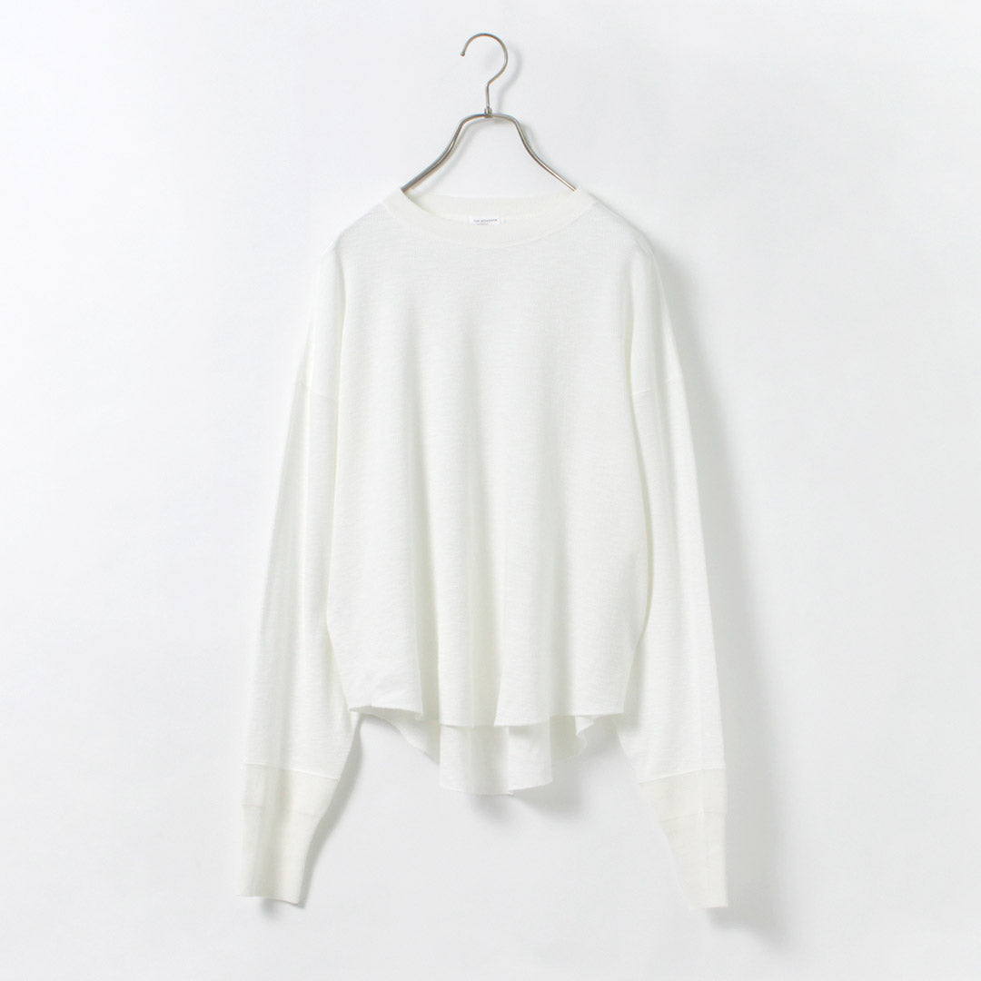 【30%OFF】SHINZONE(シンゾーン) スラブサーマル ロングTシャツ 23MMSCU12