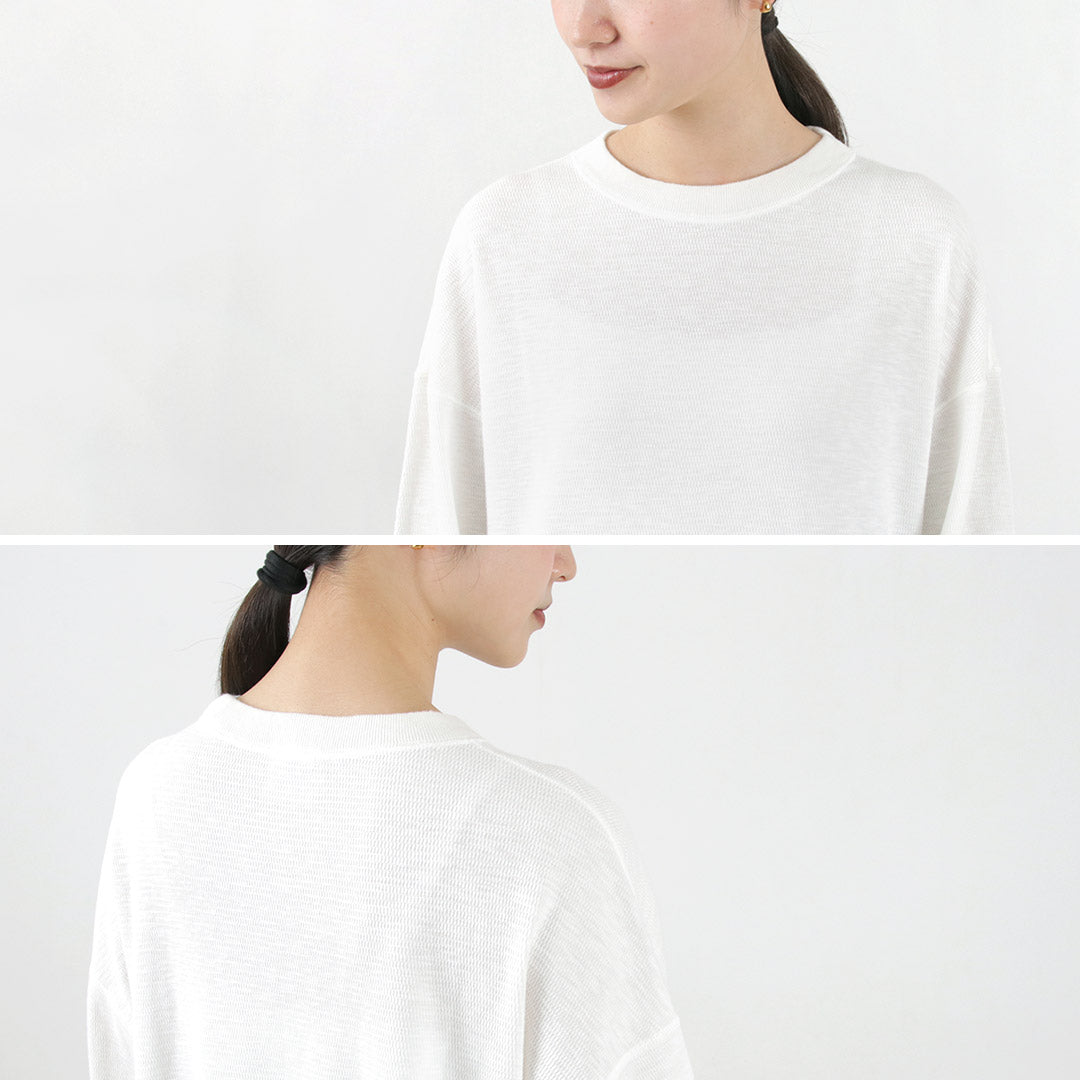 【30%OFF】SHINZONE(シンゾーン) スラブサーマル ロングTシャツ 23MMSCU12