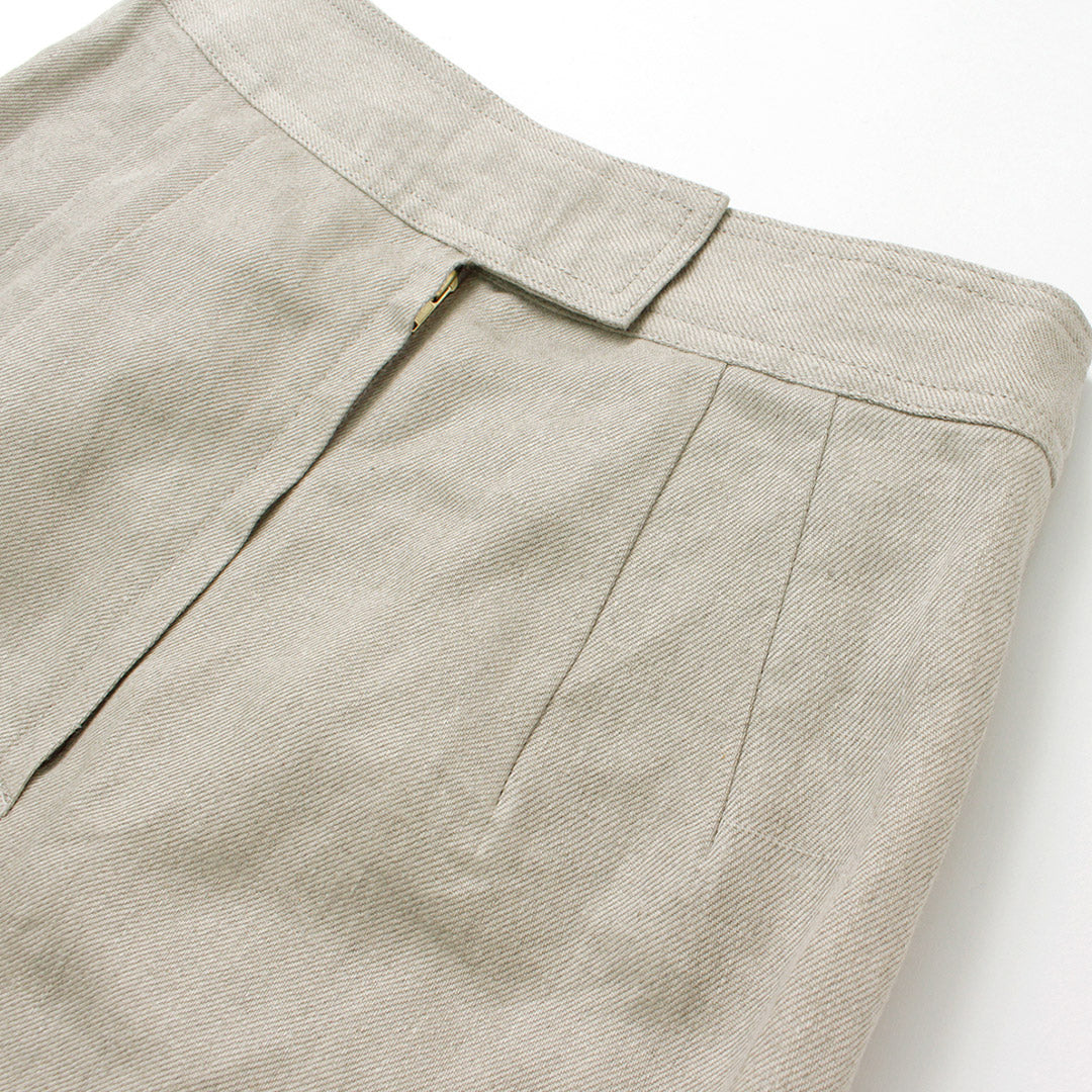 【50%OFF】SHINZONE(シンゾーン) リネン タイトスカート 23MMSSK02