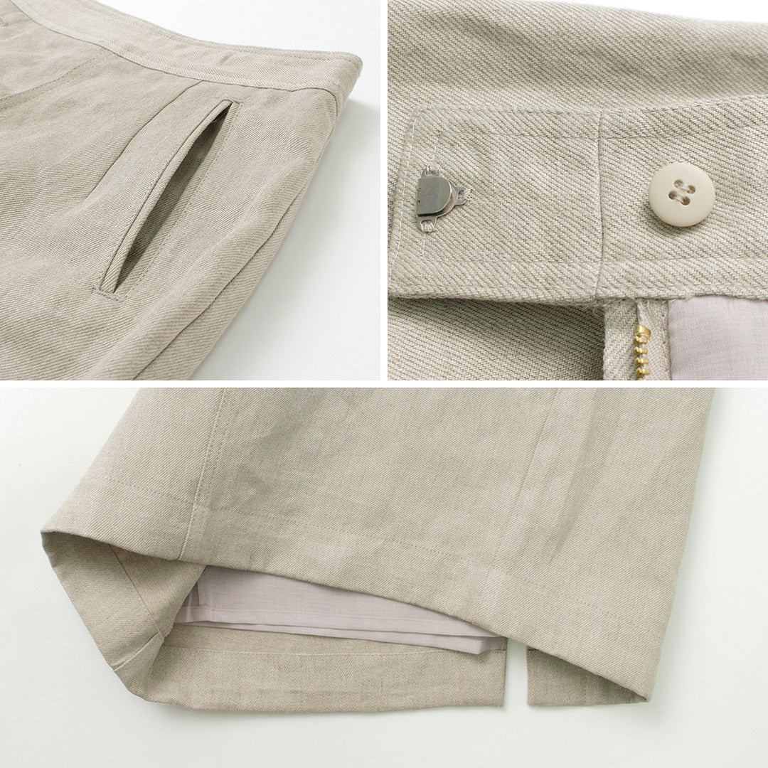 【50%OFF】SHINZONE(シンゾーン) リネン タイトスカート 23MMSSK02