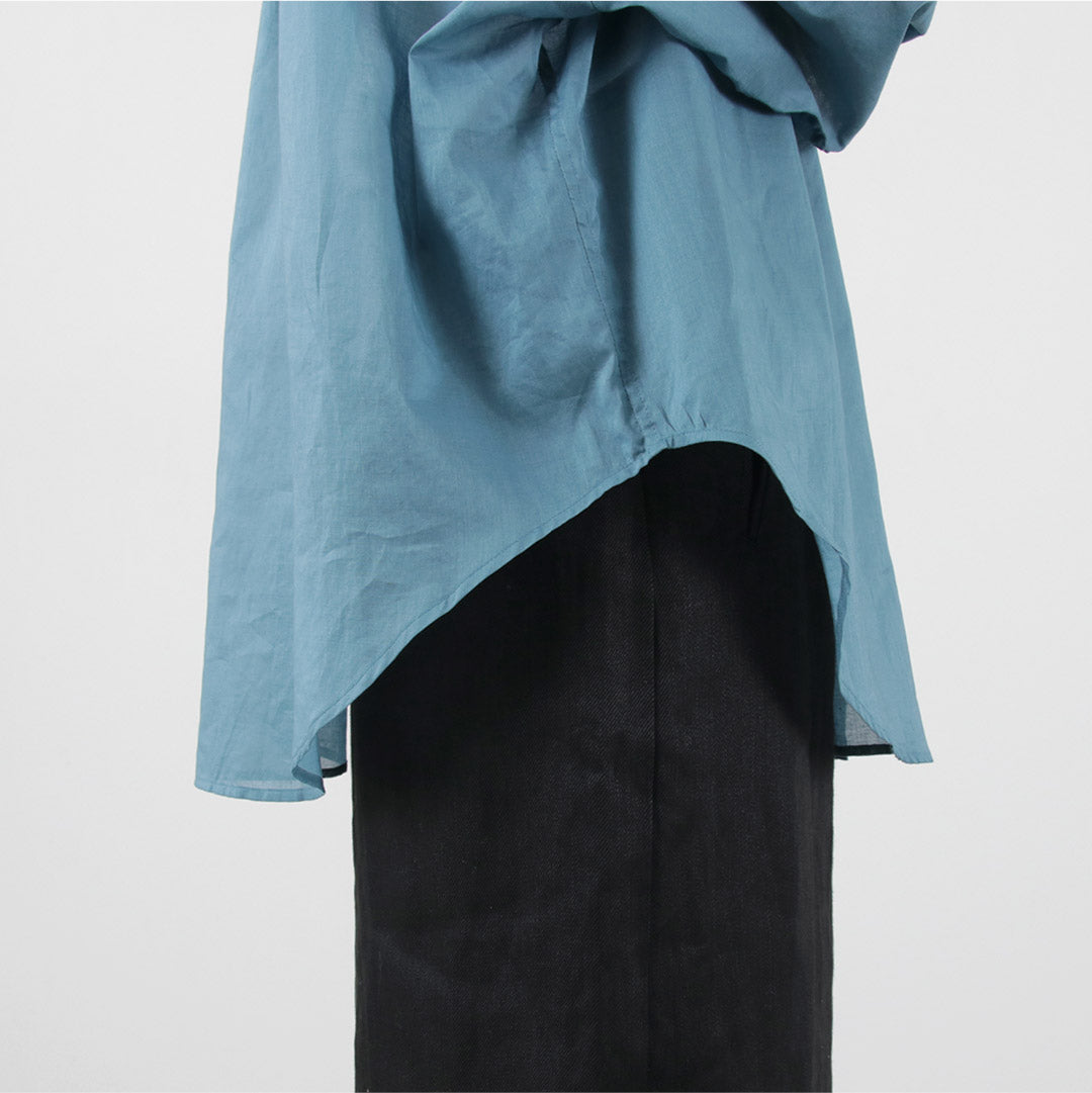 【30%OFF】SHINZONE(シンゾーン) シアー ダディーシャツ 23MMSBL09