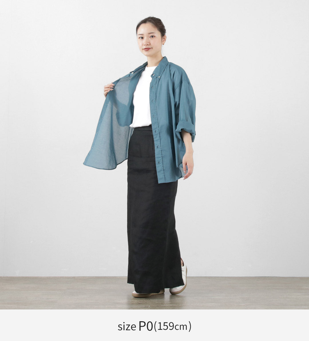 【30%OFF】SHINZONE(シンゾーン) シアー ダディーシャツ 23MMSBL09