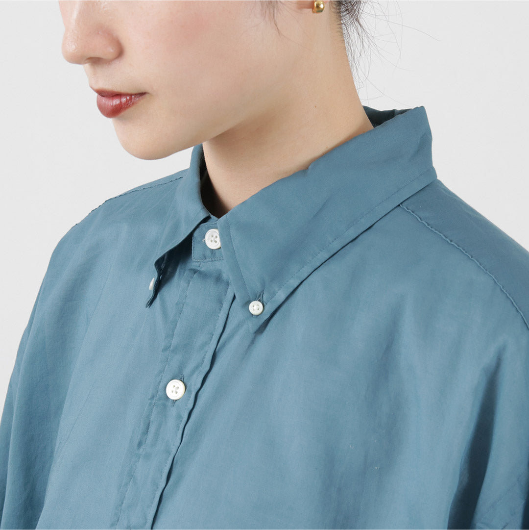 【30%OFF】SHINZONE(シンゾーン) シアー ダディーシャツ 23MMSBL09