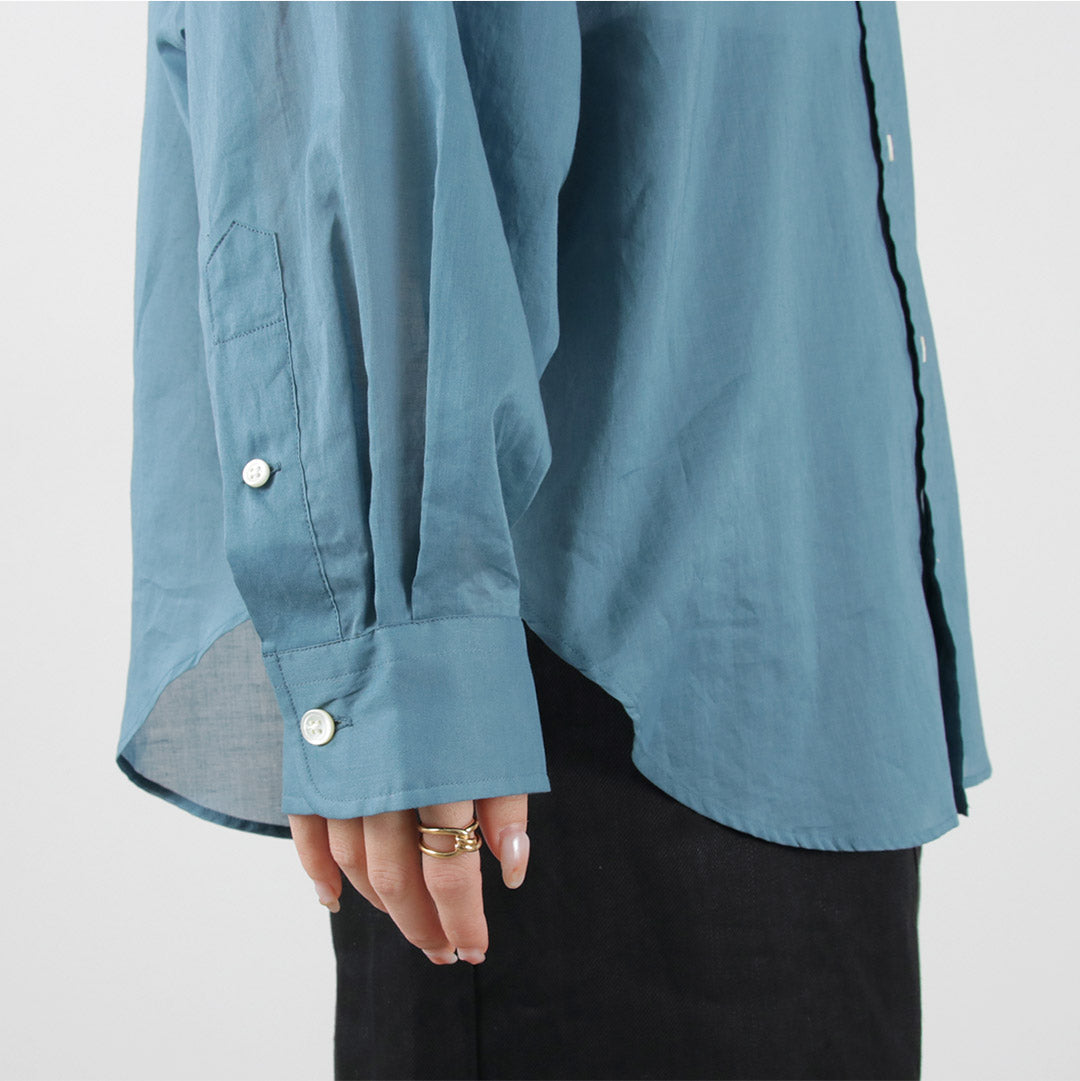 【30%OFF】SHINZONE(シンゾーン) シアー ダディーシャツ 23MMSBL09