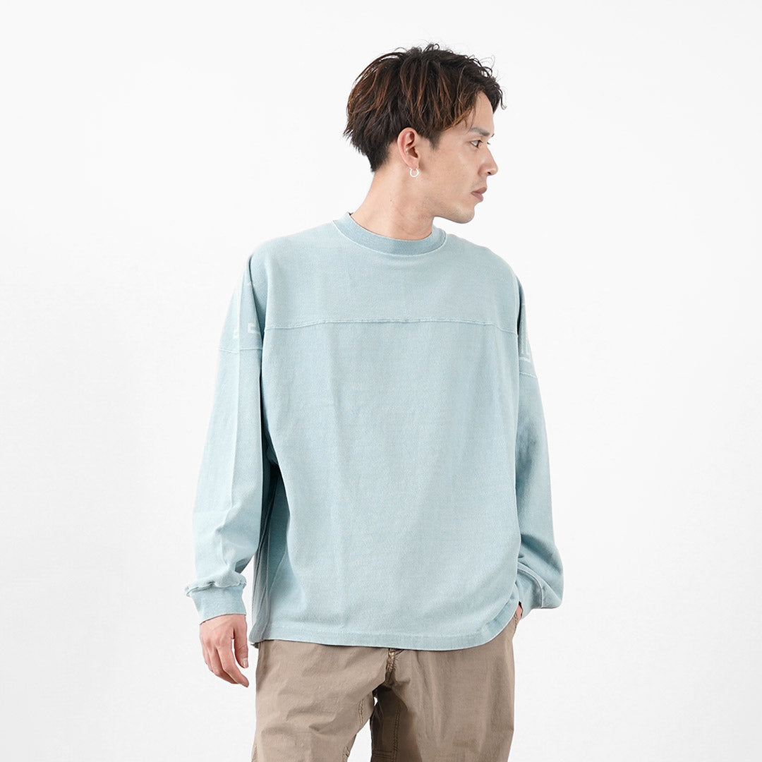 【50%OFF】REMI RELIEF(レミレリーフ) 天竺フットボールロンT