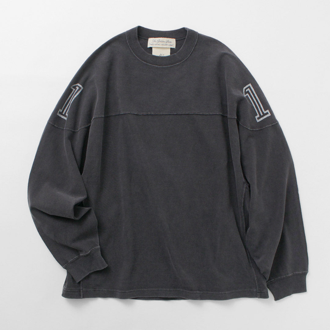 【50%OFF】REMI RELIEF(レミレリーフ) 天竺フットボールロンT