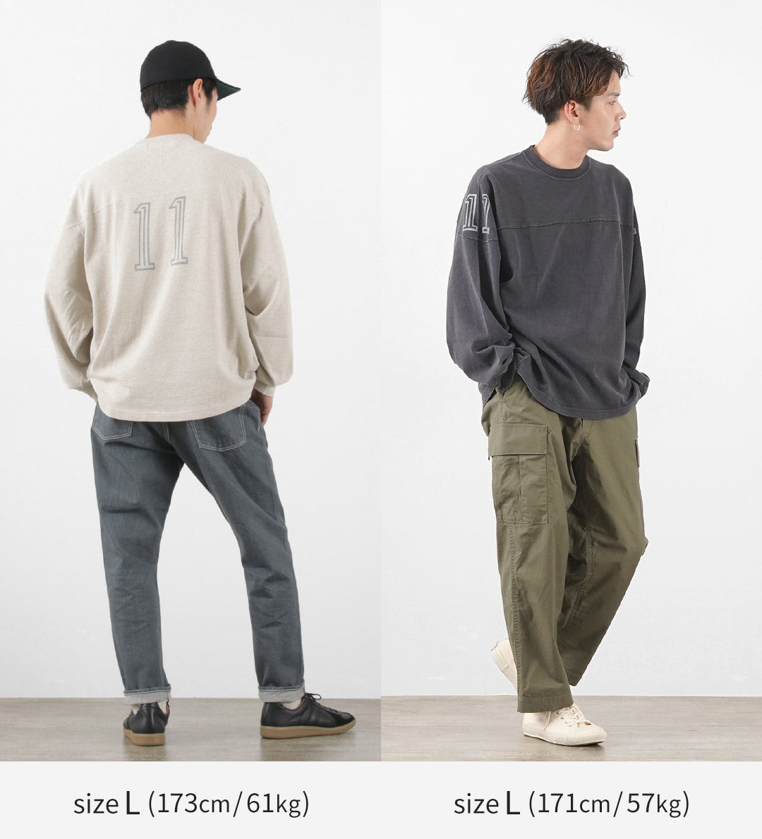 【50%OFF】REMI RELIEF(レミレリーフ) 天竺フットボールロンT