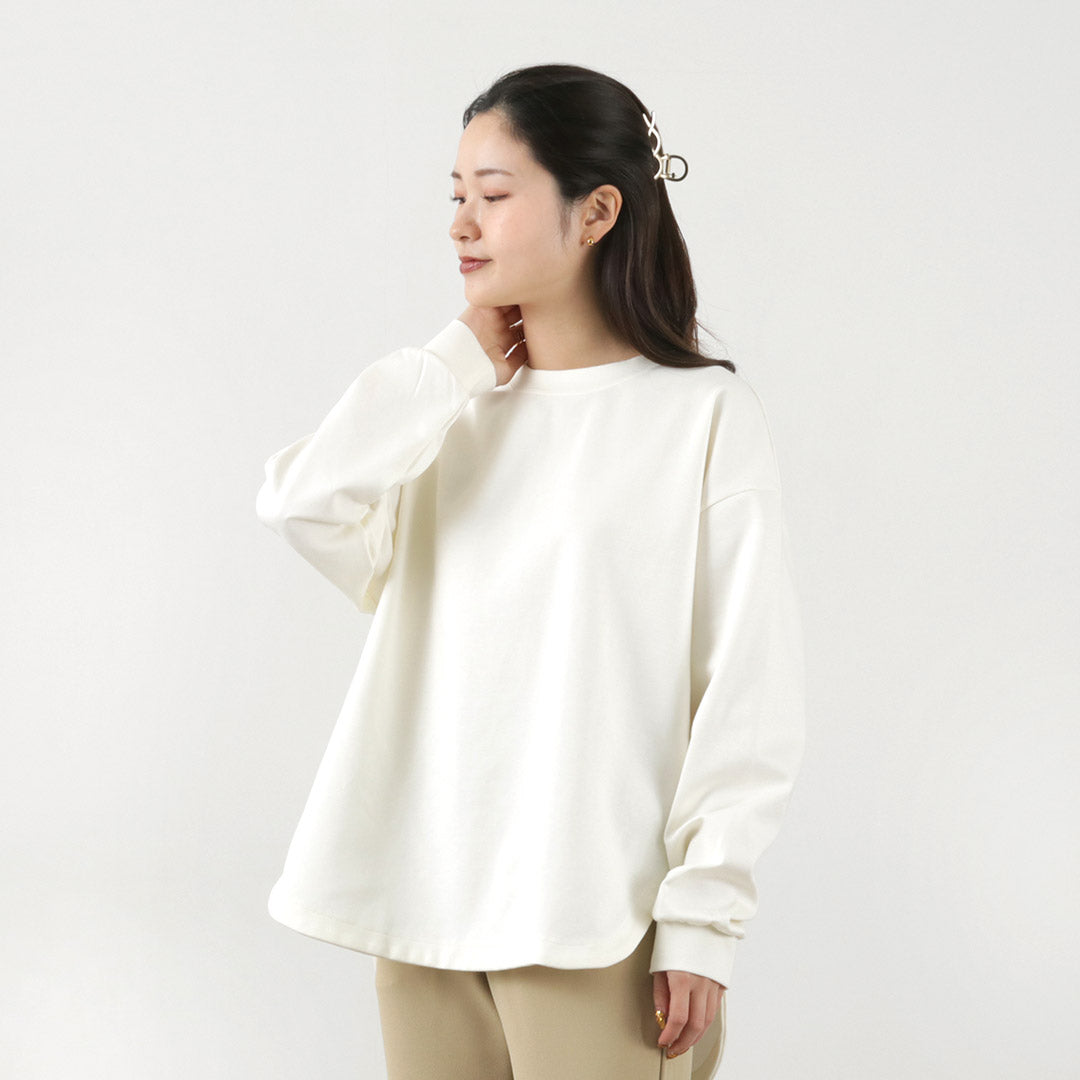 【50%OFF】MIDIUMISOLID(ミディウミソリッド) ポンチ クルーネック プルオーバー