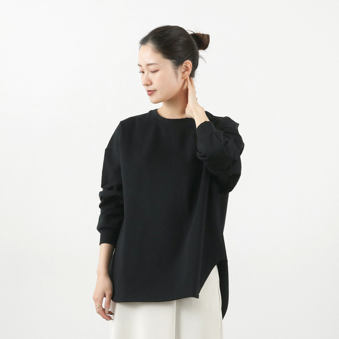【50%OFF】MIDIUMISOLID(ミディウミソリッド) ポンチ クルーネック プルオーバー