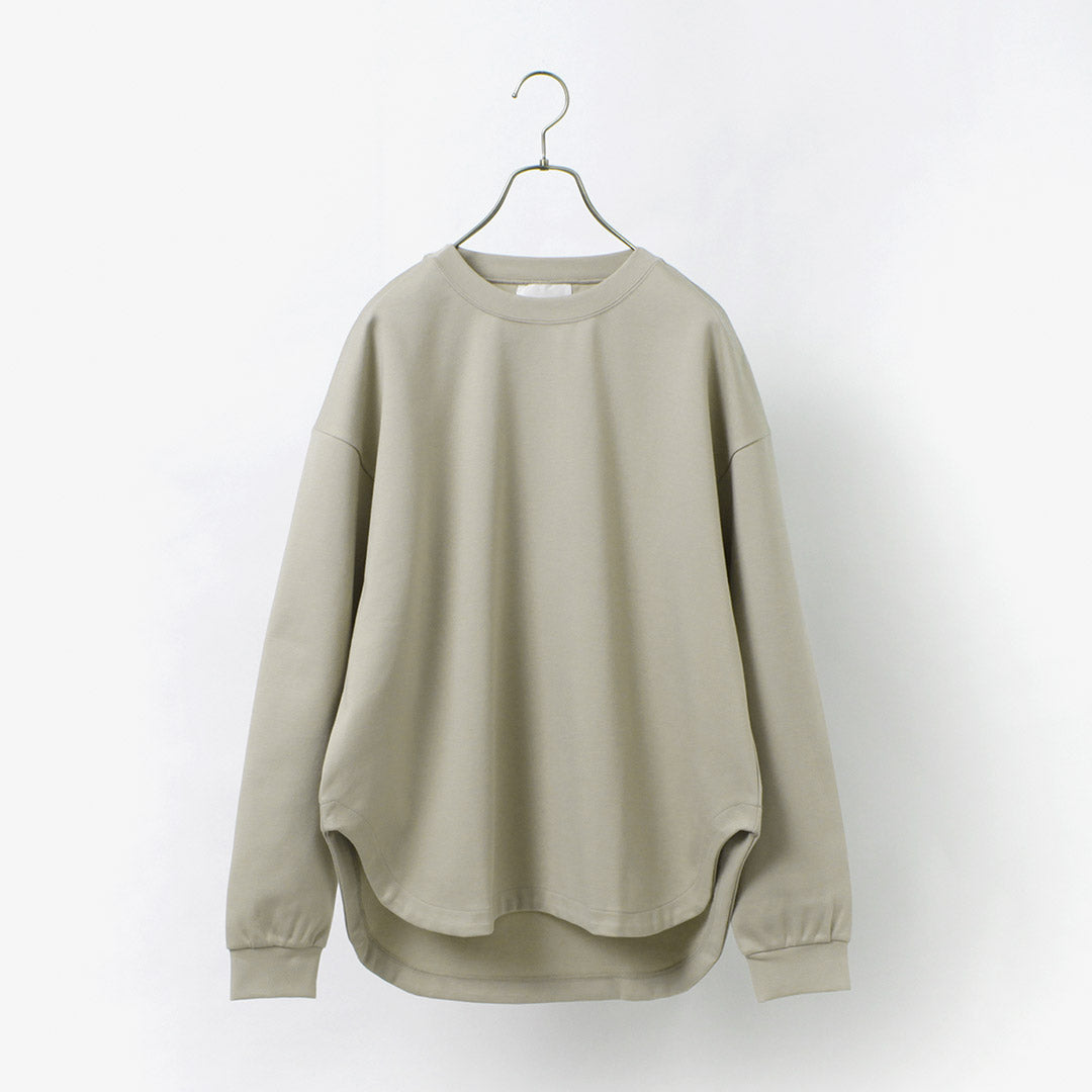 【50%OFF】MIDIUMISOLID(ミディウミソリッド) ポンチ クルーネック プルオーバー