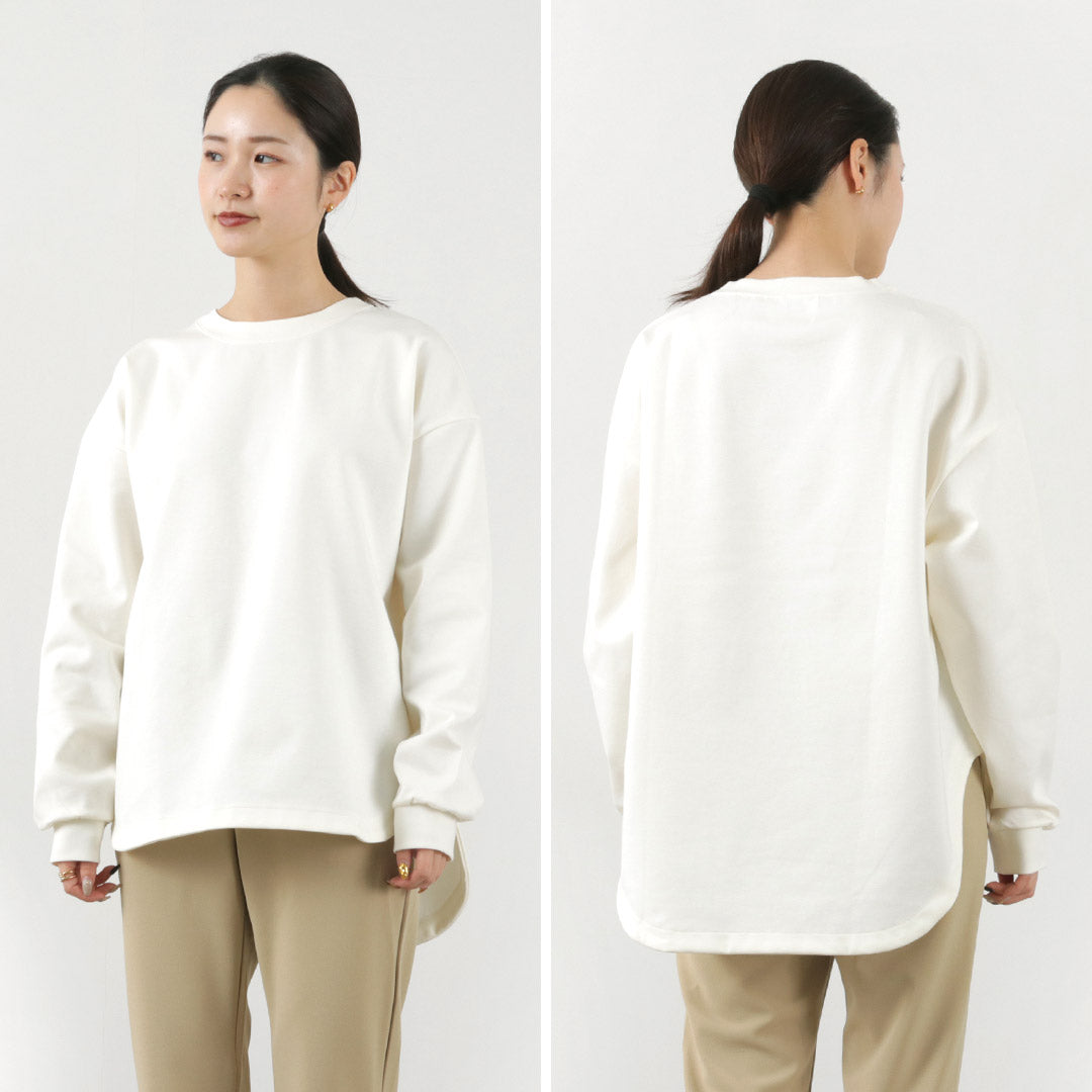 【50%OFF】MIDIUMISOLID(ミディウミソリッド) ポンチ クルーネック プルオーバー