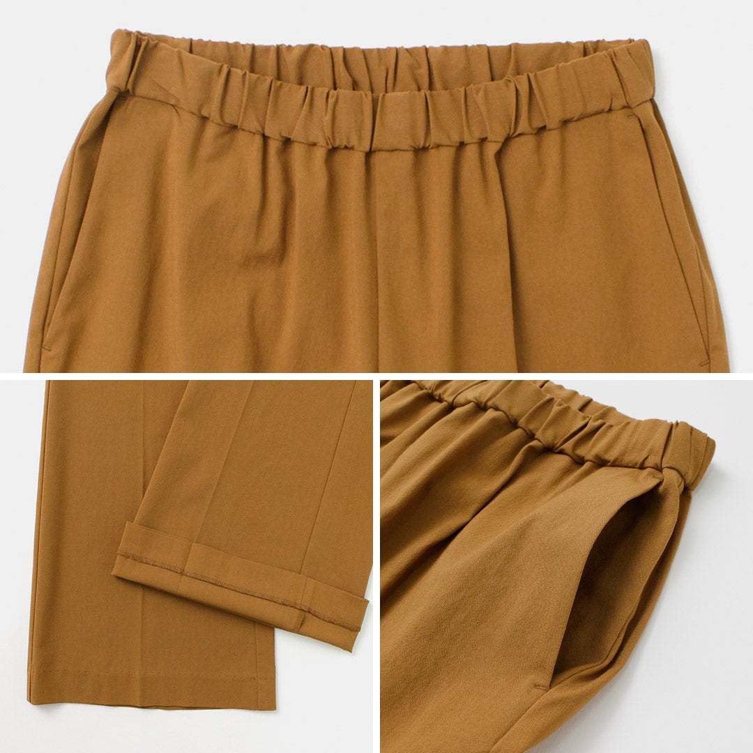 【50%OFF】MIDIUMISOLID(ミディウミソリッド) センタープレス フレアパンツ