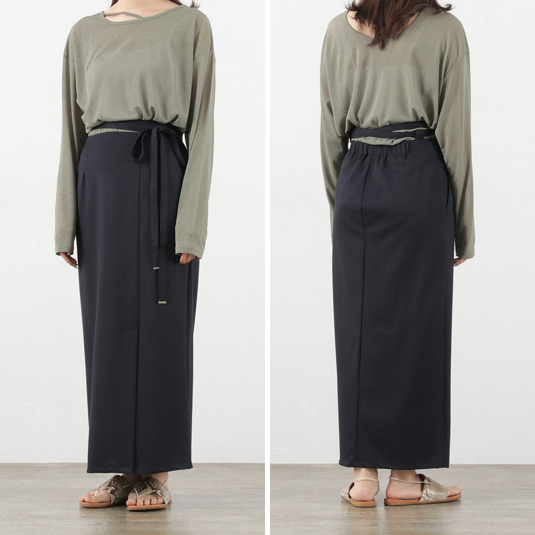 【50%OFF】CHIGNON(シニヨン) ナロー ベルト付き カットスカート