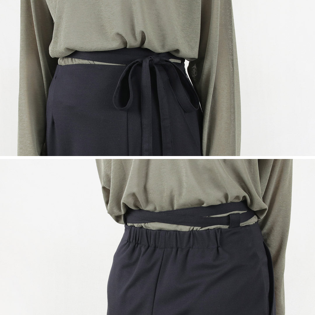 【50%OFF】CHIGNON(シニヨン) ナロー ベルト付き カットスカート