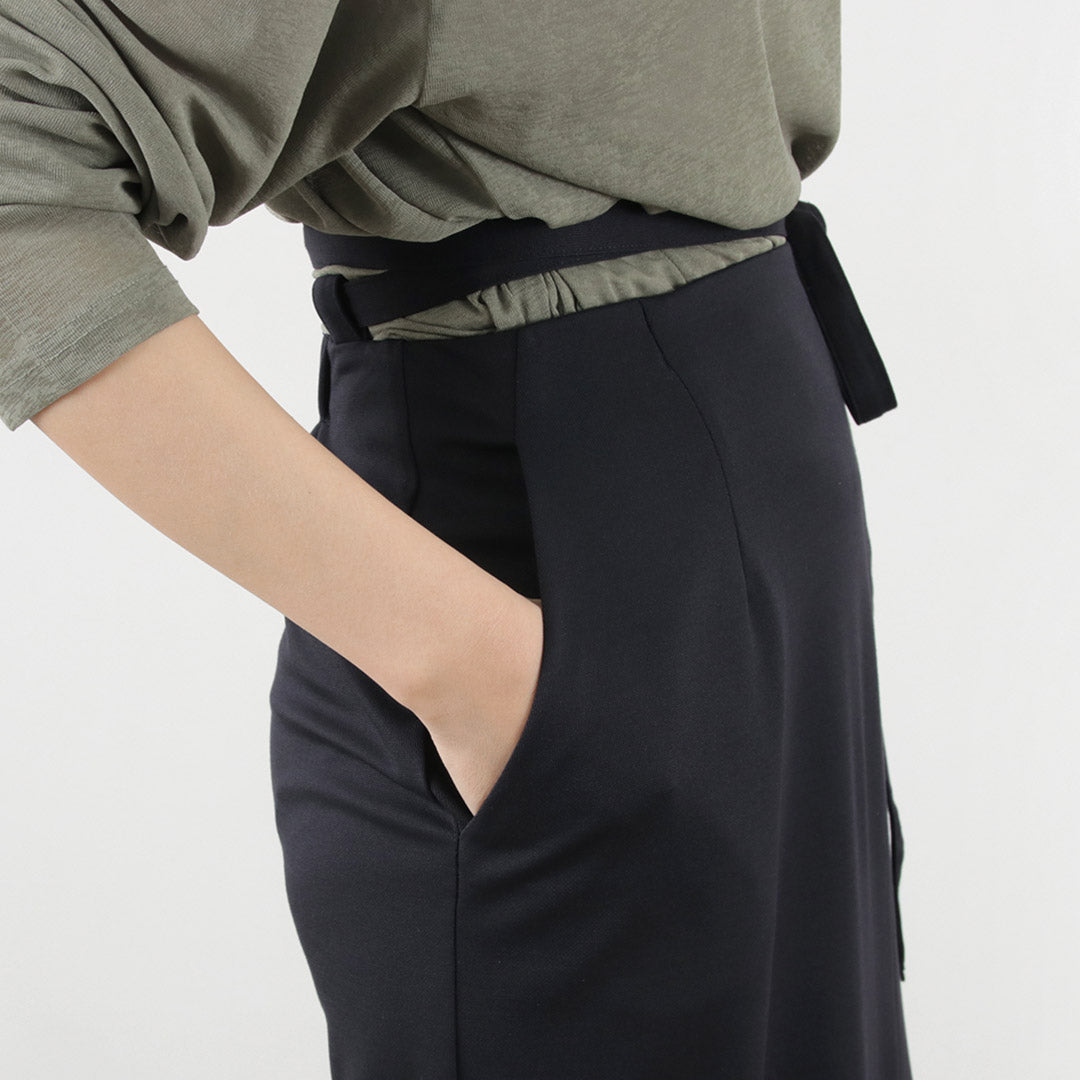 【50%OFF】CHIGNON(シニヨン) ナロー ベルト付き カットスカート